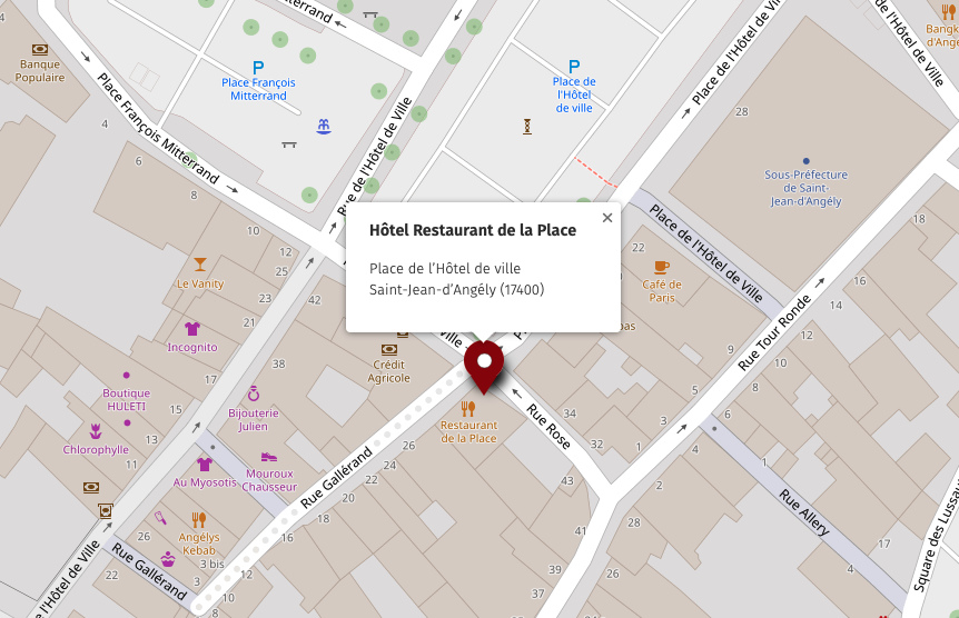 géolocalisation et plan d'accès